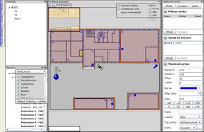 VAR-NET Integral - konfigurace obrazovky vizualizace